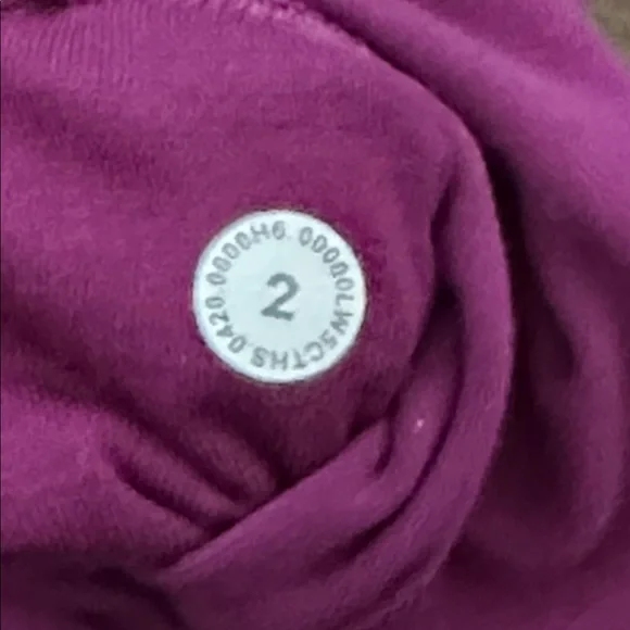 lululemon Align High-Rise Pant 28" Deep Fuschia Size 2 - Picture 9 of 9